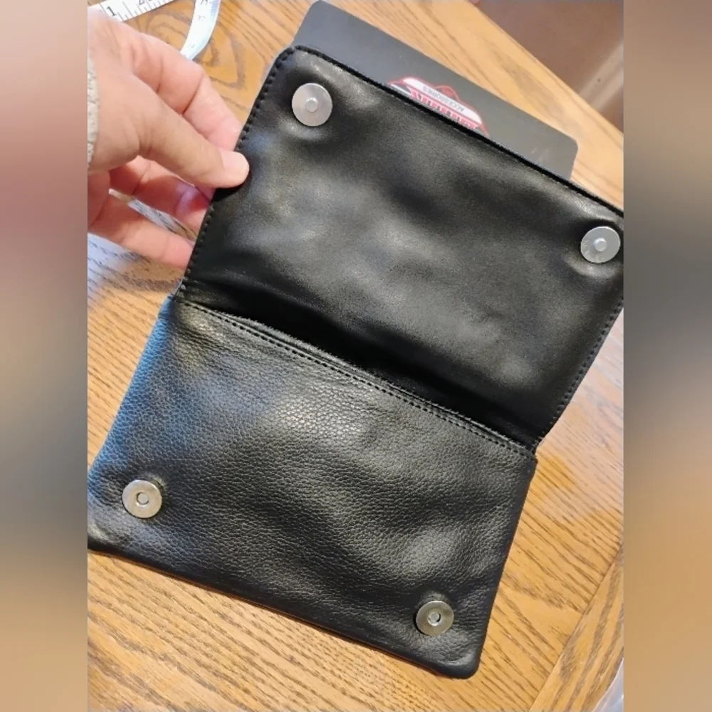 UNIK, NEW Clip On Leather Bag, Or Shoulder Strap.